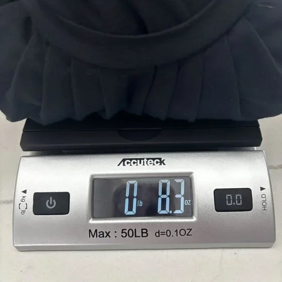 Banana Republic Stretch Top with Puff‎ Sleeves - Black - Size L - Picture 9 of 9